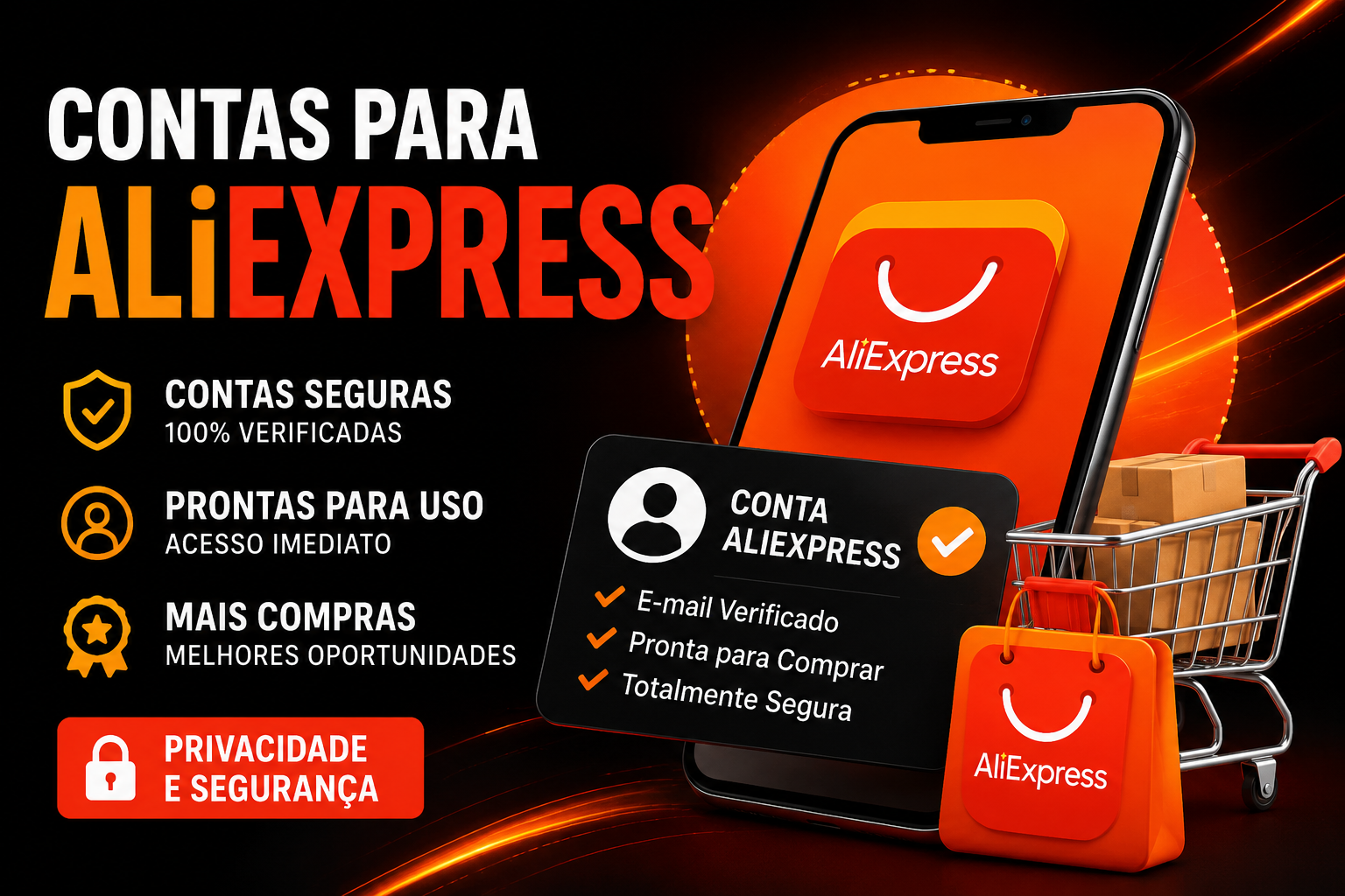 Conta Aliexpress